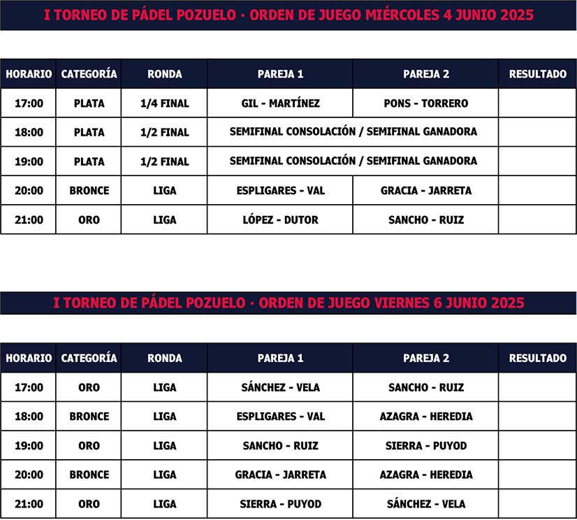 torneo padel