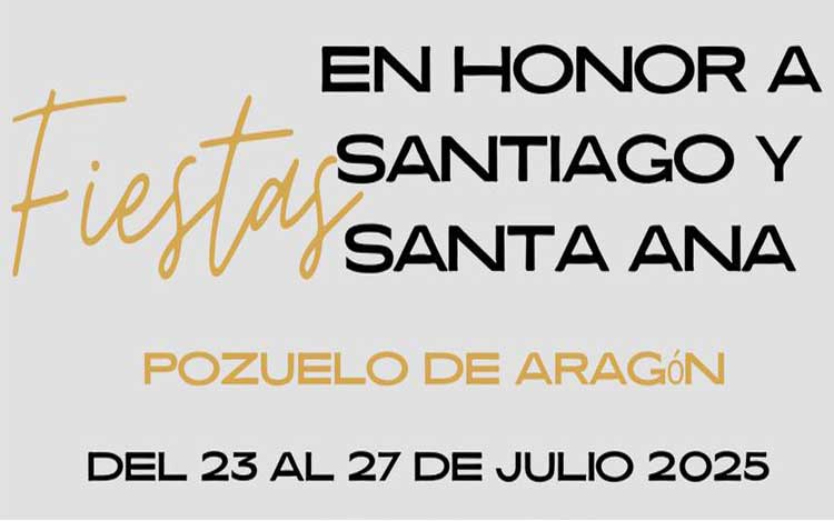 Fiestas Pozuelo de Aragón 2025