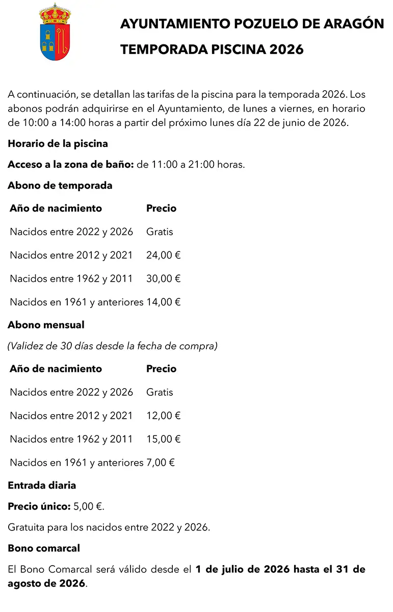 Ayuntamiento de Pozuelo de Aragón